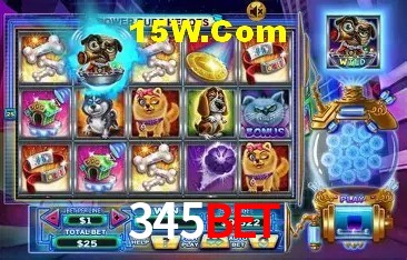 Variedade de jogos na 345Bet